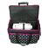 <strong>Large Sewing Machine Trolley Bag on Wheels</strong> <span>Black with White Spots & Pink Trim | 53 x 41 x 29cm | Sewing Machine Storage for Janome, Brother, Singer, Bernina and Most Machines</span> <em>Sewing Online 006106-BLK-PINK</em>
