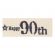 <strong>Berisfords 15mm Charcoal Special 90th Birthday Ribbon (4m spool)</strong> <em>Berisfords Ribbon C1387415-10</em>