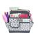 <strong>Collapsible Desktop Craft Organiser</strong> <span>Grey & Cream Geometric for Sewing, Scrapbooking, Paper Craft and Art</span> <em>Everything Mary EVM12830-3</em>