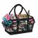 <strong>Craft Organiser Bag</strong> <span>Black & Floral, Collapsible Caddy and Tote with Compartments for Sewing, Scrapbooking, Paper Craft and Art</span> <em>Everything Mary EVM12619-5</em>