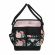 <strong>Craft Organiser Bag</strong> <span>Black & Floral, Collapsible Caddy and Tote with Compartments for Sewing, Scrapbooking, Paper Craft and Art</span> <em>Everything Mary EVM12619-5</em>