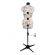 <strong>Adjustable Dressmakers Dummy</strong> <span>in a Rosebuds Floral Fabric with Hem Marker, Dress Form Sizes 10 to 20, Pin, Measure, Fit and Display your Clothes on this Tailors Dummy</span> <em>Sewing Online FLORAL------</em>