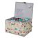 <strong>Large Sewing Box</strong> <span>Grey Sewing Notions Fabric | 31 x 23 x 20cm | Storage and Organiser Basket with Compartments for Sewing Supplies, Accessories, Thread, Needles and Scissors</span> <em>Sewing Online MRL-120</em>
