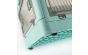 <strong>Plastic Folding Storage Box on Wheels</strong> <span>98l Blue Stackable Bins with 5 doors for Craft, Sewing, Home and Office Storage</span> <em>Sew Stylish YN8888-Blue</em>