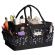 <strong>Craft Organiser Bag</strong> <span>Black Sprig, Collapsible Caddy and Tote with Compartments for Sewing, Scrapbooking, Paper Craft and Art</span> <em>Sew Stylish PT900-BLK-SPRIG</em>