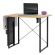 <strong>Sewing Table with Fold-out Storage Panel</strong> <span>Wood/Black Legs, Sewing Machine Table with Adjustable Platform, Drop Leaf Extension, Storage Hooks and Baskets, For Quilting and Craft</span> <em>Sewing Online 13395</em>