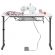 <strong>Folding Sewing Table</strong> <span>White Top with Black Legs, Sewing Machine Table with Adjustable Platform, Folding Legs for Easy Storage and Transport Wheels, Quilting/Craft Table/Gaming/Computer Desk</span> <em>Sewing Online 13399</em>