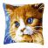 <strong>Cross Stitch Cushion: Brown Cat</strong> <em>Vervaco PN-0149441</em>