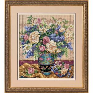 Oriental Splendour Cross Stitch Kit Dimensions D35163