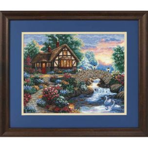 Twilight Bridge Cross Stitch Kit Dimensions D35172