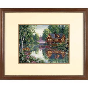 Cabin Fever Cross Stitch Kit Dimensions D35183