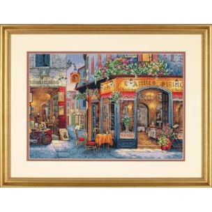 European Bistro Cross Stitch Kit Dimensions D35224