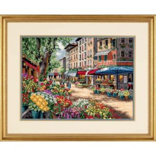 Paris Market Cross Stitch Kit Dimensions D35256