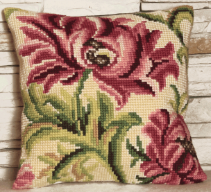 Wild Rose 2 Cushion Kit Collection D'Art CD5010