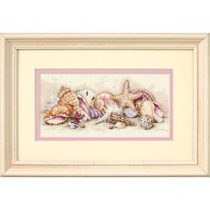 Seashell Treasures Cross Stitch Kit Dimensions D65035