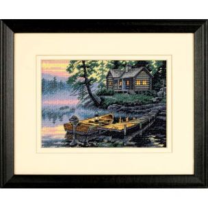 Morning Lake Cross Stitch Kit Dimensions D65091