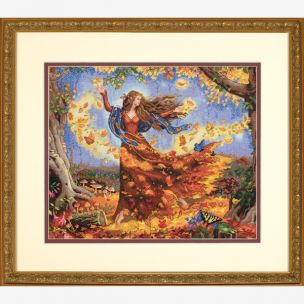 Fall Fairy Cross Stitch Kit Dimensions D70-35262