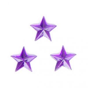 Glue-on Acrylic Stones 6mm Star Trimits B6042----
