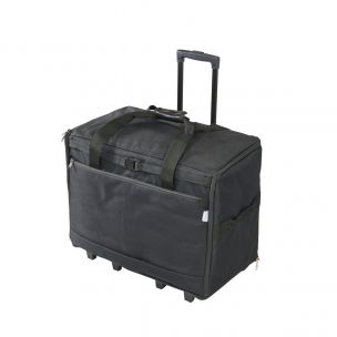 Extra Large Sewing Machine Trolley Bag on Wheels Black | 63 x 43 x 30cm | Sewing Machine Storage for Janome, Brother, Singer, Bernina and Most Machines Birch 006107-BLACK