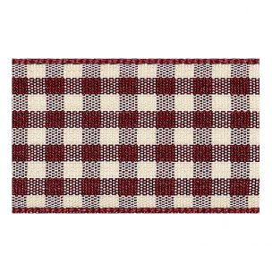Berisfords 25mm Gingham Ribbon (3m spool) Berisfords Ribbon C01438-25---