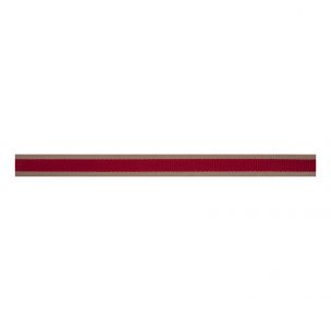 Berisfords 15mm Oatmeal Stripe Ribbon (4m spool) Berisfords Ribbon C60083-15---