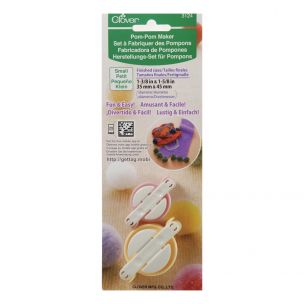 Clover Pom Pom Maker Size Small Clover CL3124