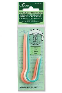 Cable Stitch Holders Clover CL341