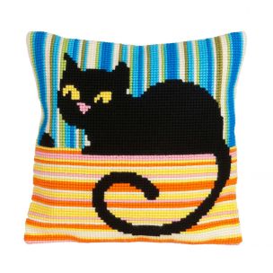Cross Stitch Cushion Kit: Ms Cool Collection D'Art CD5187