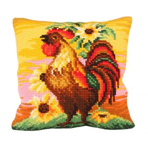 Cross Stitch Cushion Kit: Top Brass Collection D'Art CD5190