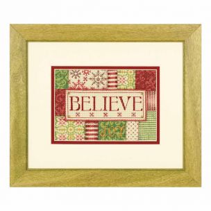 Counted Cross Stitch: Believe Dimensions D70-08921
