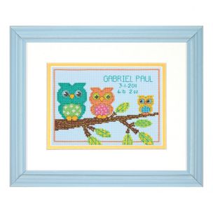 Counted Cross Stitch: B/Record: Owl Mini Dimensions D70-73699