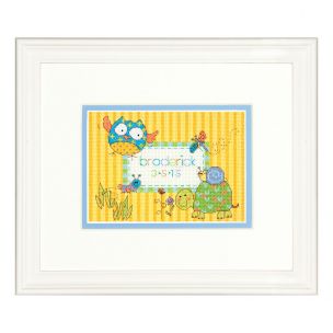 For Baby: Counted Cross Stitch: Birth Record: Woodland Creatures Dimensions D70-74370