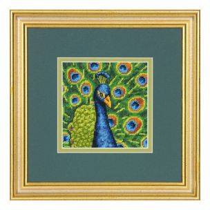 Needlepoint Kit: Colourful Peacock Dimensions D71-07242