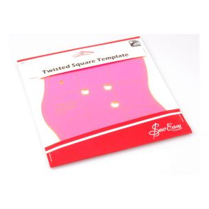 Twisted Square Template Sew Easy ERGG03-PNK