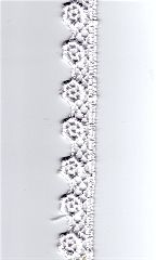 Guipure Lace 10mm 227 Essential Trimmings ET227-WHT