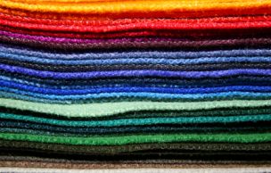 12 inch Felt Squares Craft Factory F12----