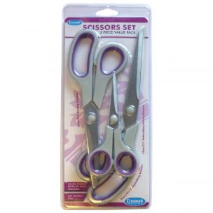 Soft Grip Value Pack Scissors Set 3 pack | Triumph BT4806 Triumph BT4806