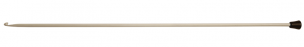 Waves Grey Aluminium Tricot Afghan Single Ended Crochet Hook Knitpro KP3082-0-6-
