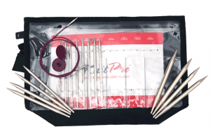Nova Metal Interchangeable Needle Set :: Deluxe Knitpro KP10613