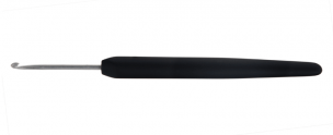 Waves Single Ended Aluminium Silver Crochet Hook Knitpro KP308-11-19-87-92-