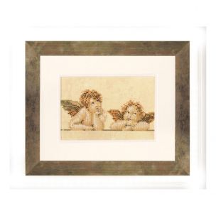 Counted Cross Stitch Kit: Raphael Characters (Evenweave) Lanarte PN-0007969