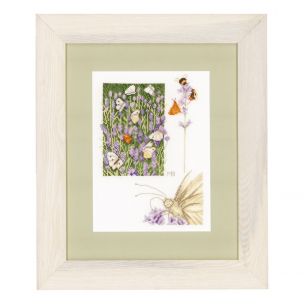 Counted Cross Stitch Kit: Lavender Field (Evenweave) Lanarte PN-0146979