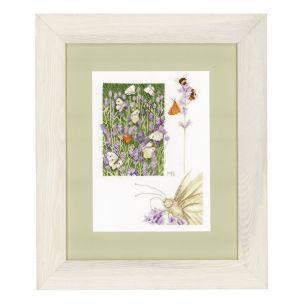 Counted Cross Stitch Kit: Lavender Field (Aida) Lanarte PN-0147505