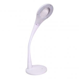 Magnifying LED Sewing Desk Light Dimmable Desk Lamp + Magnifier for Sewing Room Lighting, Adjustable Brightness, Natural Daylight Effect Sewing Area Light. Hand/Machine Sewing Hobby Craft Reading Sew Stylish SO1279