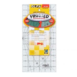 Quilting Rule: Non Slip: 6 x 12 inch Olfa QR612