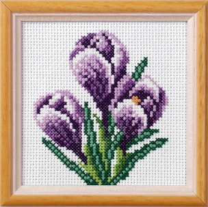 Cross Stitch Kit Crocus Orchidea ORC-7510