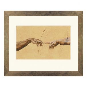 Lanarte PN-0007975 Creation (2 Hands) Counted Cross Stitch Kit Lanarte PN-0007975