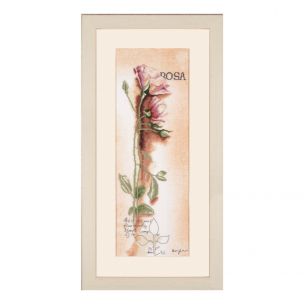Lanarte PN-0008050 Rosa Botanical Counted Cross Stitch Kit Lanarte PN-0008050