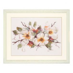 Lanarte PN-0008051 Appelblossom Counted Cross Stitch Kit Lanarte PN-0008051