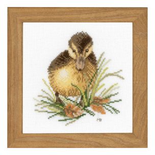 Lanarte PN-0146975 Duckling I Counted Cross Stitch Kit Lanarte PN-0146975